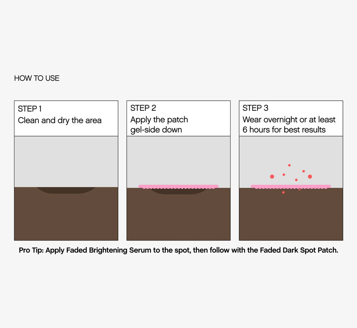 Faded Dark Spot Patches
