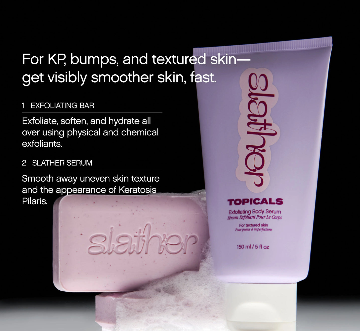 Slather Exfoliating & Smoothing Bar (2 Pack)