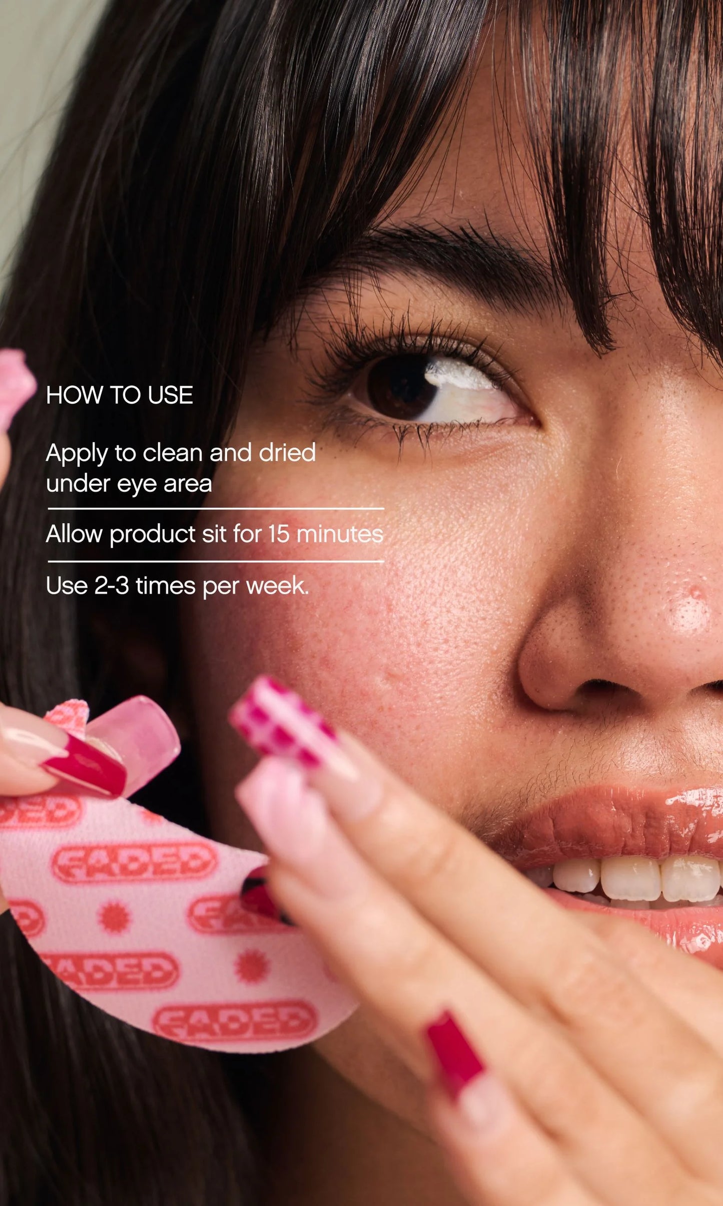 Faded Under Eye Masks