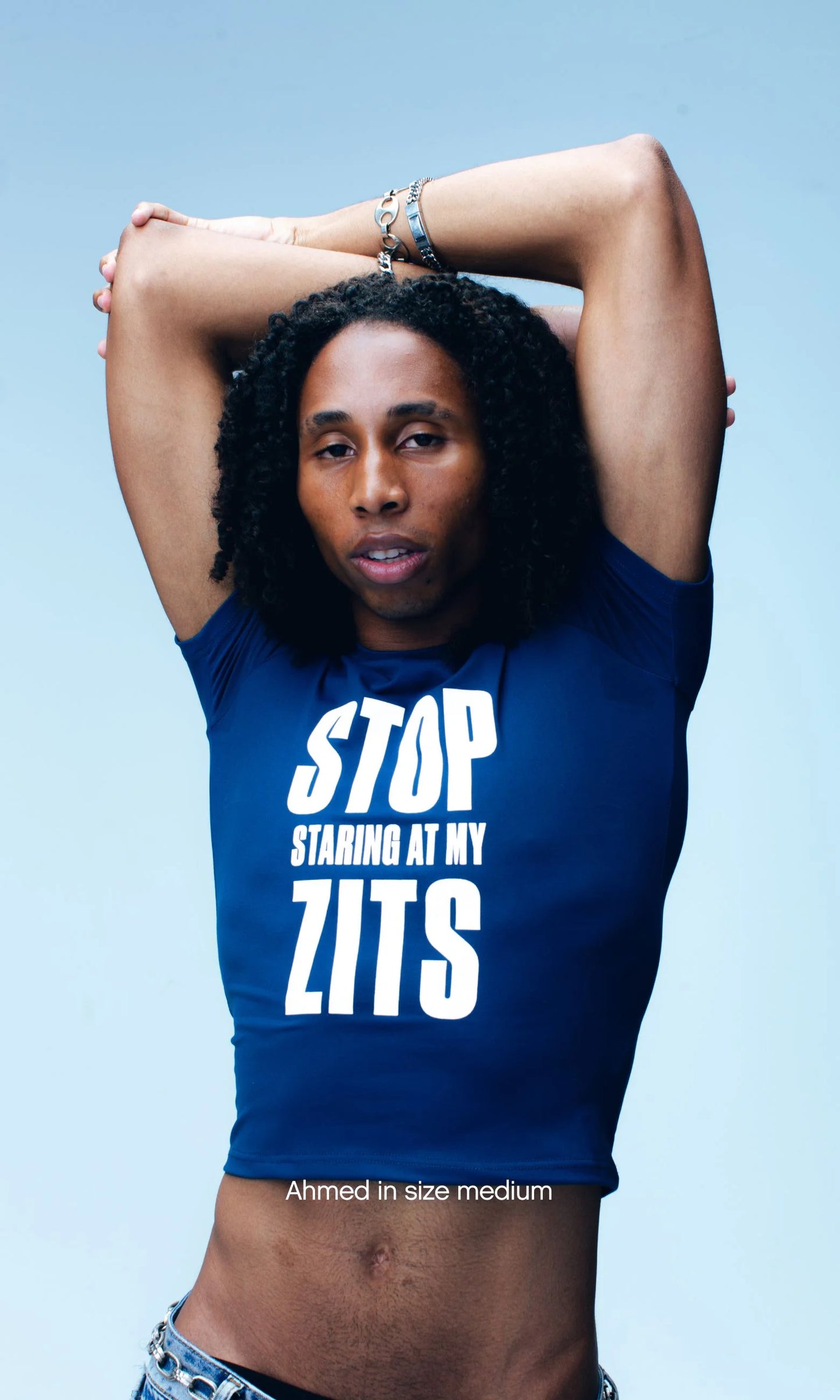 Stop Staring at My Zits Tee