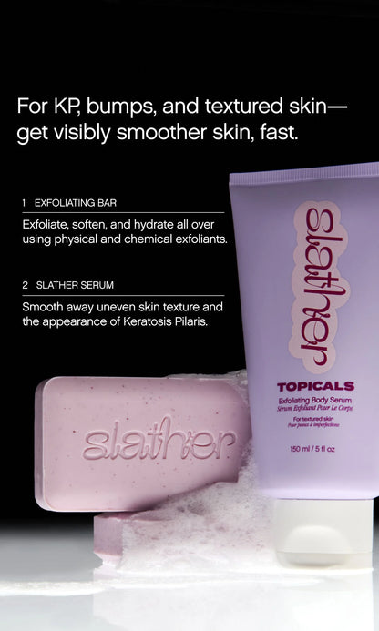 Slather Exfoliating & Smoothing Bar (2 Pack)